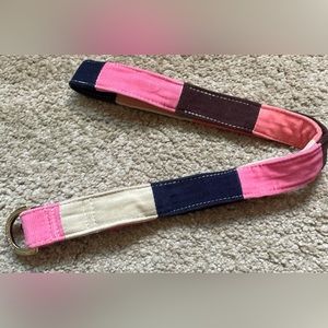 Vineyard vines color block o ring belt